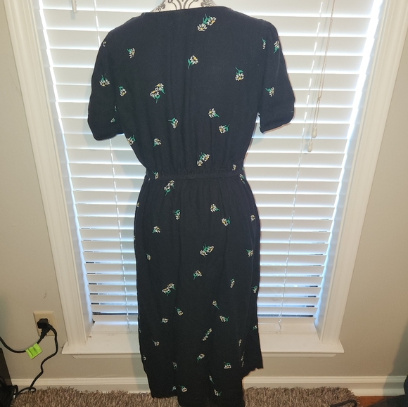 Button Front Dress - Picture 2 of 5